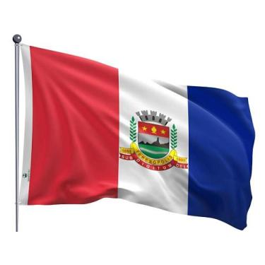 Imagem de Bandeira do Município de Teresópolis Uma Face Estampada Tamanho 70x100