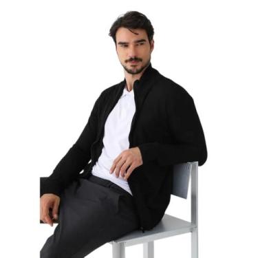 Imagem de Jaqueta Masculina Tricot Broken Rules, Preto, M