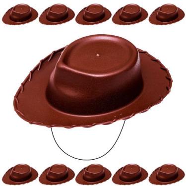 Imagem de 15 Chapéus Vaqueiro Cowboy Story Woody para Lembrança Festa Sacola Sur