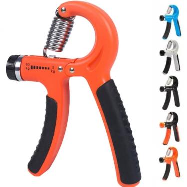 Imagem de Hand Grip Fortalecedor de Mãos 5KG Até 60KG para Fortalecimento de Mão Punho Braço Antebraço com Mola Ajustável