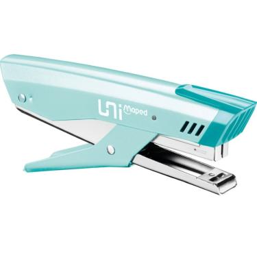 Imagem de Grampeador Maped 544200 Tipo Alicate Universal em Metal Compacto para Escritório com 01 Unidade e 400 Grampos Verde