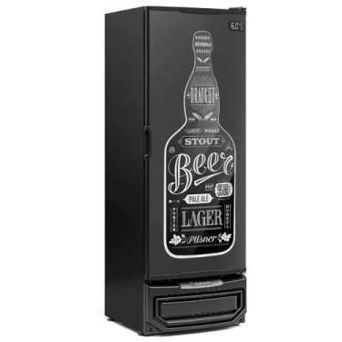 Imagem de Cervejeira Gcb-40 Pr 410 Litros Porta Cega Preto 127V - Gelopar, 110V