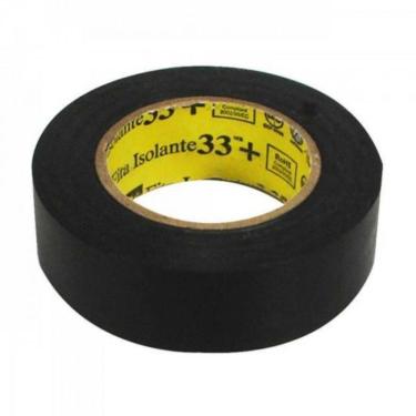 Imagem de Fita Isolante 19mm X 10m 33+ Preta 3m