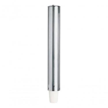 Imagem de Suporte para Copo Descartável Água 180ML a 200ML em Inox 430 com Capacidade 100 Copos para Parede Inox Higipack