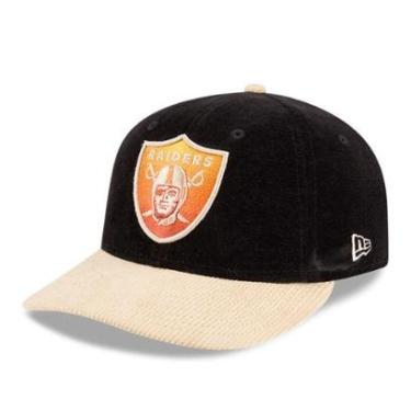 Imagem de BONE NEW ERA 59FIFTY LOW PROFILE LAS VEGAS RAIDERS NFL PRETO-Masculino