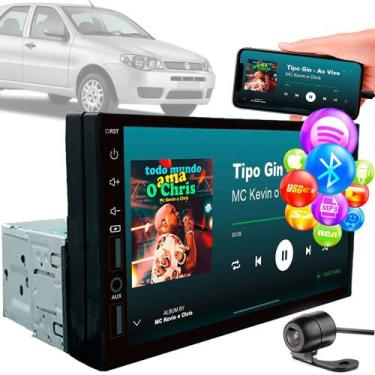 Imagem de Central Multimídia Usb Mp5 Player 7 Pol 1 Din Fiat Palio - First Optio