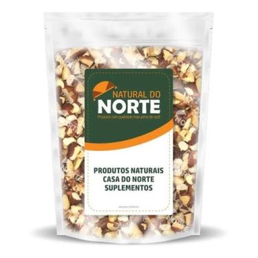 Imagem de Castanha Do Pará Quebrada 1kg - Premium Natural Do Norte