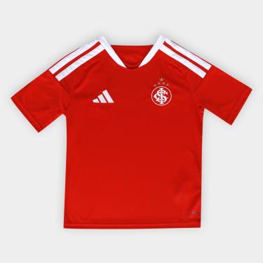 Imagem de Camisa Infantil Internacional I 26/27 s/n Torcedor Adidas-Unissex