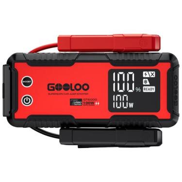 Imagem de Arrancador Portátil GOOLOO GT6000 6000A Carga Rápida 100W