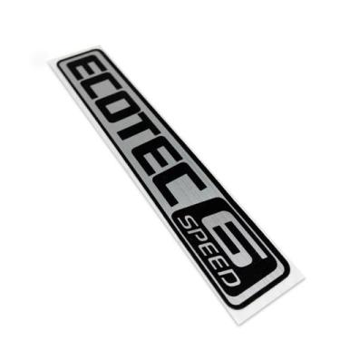 Imagem de Emblema Ecotec 6 Speed S10 2015/ Adesivo Tampa Traseira - SPORTINOX