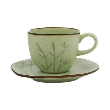 Imagem de Xícara De Chá 220ML Com Pires - Bambu - RA04-9604 - Oxford