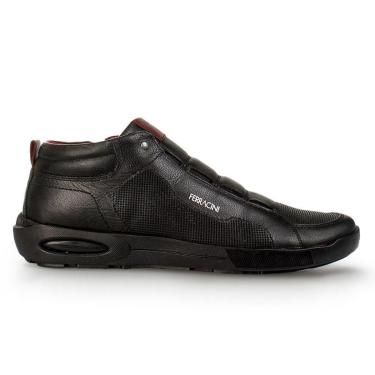 Imagem de Sapatênis Cano Baixo Ferracini Pulse Preto e Vinho - Masculino 42-Masculino