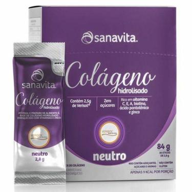 Imagem de Colágeno Verisol 30 Sachês  Sanavita-Unissex