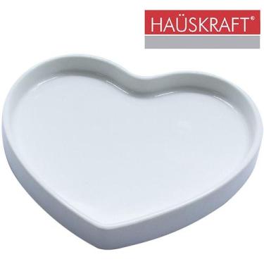 Imagem de Petisqueira De Porcelana Coração Hearth Hauskraft 300ml 22,5x21,5x2,5c