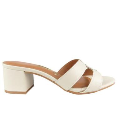 Imagem de TAMANCO VIZZANO 62911180 Cor:BRANCO OFFTAMANHO:35, Branco off, 35