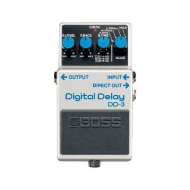 Imagem de Pedal de Guitarra Boss DD-3 com efeito Digital Delay e função Hold