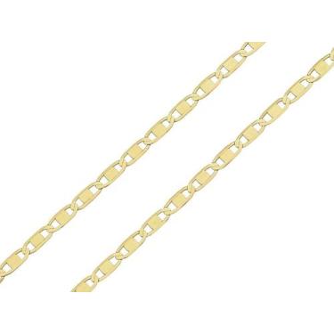 Imagem de Corrente Ouro Piastrine 60cm 2,9 Gramas18k Entrega Imediata - mcosta j