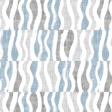 Imagem de GloryTik Papel de parede geométrico para remover e colar papel de parede autoadesivo removível 43 cm x 1,016 cm