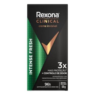 Imagem de Desodorante Antitranspirante Rexona Clinical Creme Intense Fresh 96h c