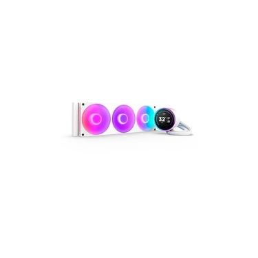 Imagem de Watercooler NZXT Kraken Elite 420 RGB V2, Branco, RL-KR42E-W2