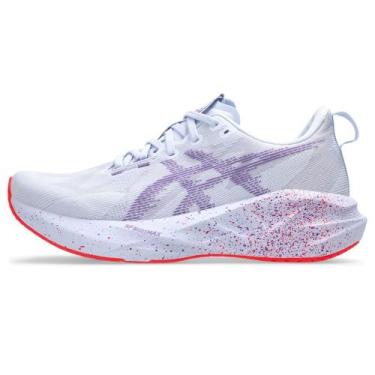 Imagem de Tênis ASICS Novablast 5 Tokyo - Masculino - Azul/Roxo, 41