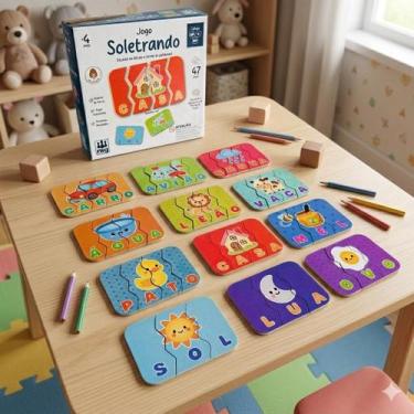 Imagem de Jogo soletrando educativo pedagógico alfabetizaçao - NIG