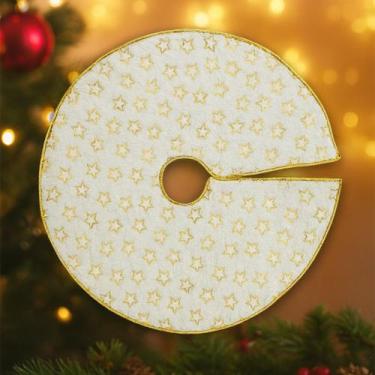 Imagem de Saia Tapete Natalino Enfeite Base Para Árvore De Natal 60cm - Genérico