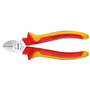 Imagem de Alicate corte diag 6.1/2 isol vde 8314-160h 091898 gedore, Vermelho