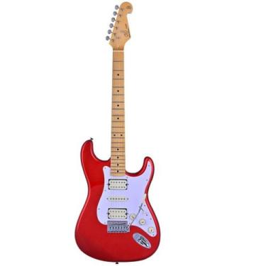 Imagem de Sx guitarra captação sst57hsh car c/ capa preta