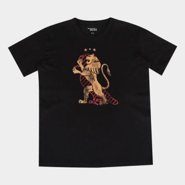 Imagem de Camiseta Infantil Sport Recife Reserva Menino, Preto, 4A