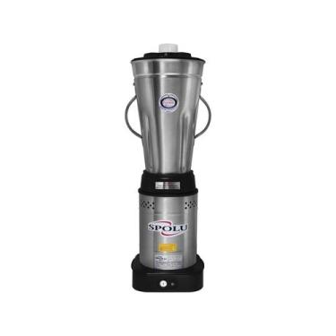 Imagem de Liquidificador Industrial Baixa Rotação Spolu Inox 6 Litros Bivolt SPL