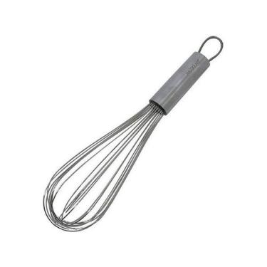 Imagem de Batedor/Fuê de Ovos Inox 30cm Hauskraft - BTOV-005, Prata