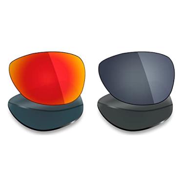 Imagem de 2 pares de lentes polarizadas de substituição da Mryok para óculos de sol Oakley Crosshair New 2012 – Opções