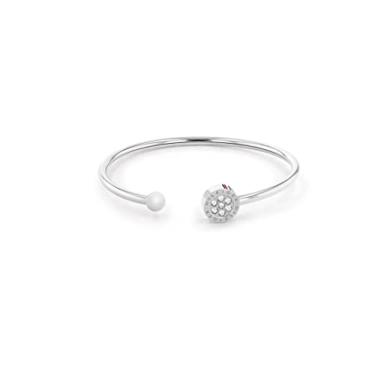 Imagem de Tommy Hilfiger Joia feminina bracelete aberto com cristais cor: prata (modelo: 2780570)