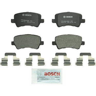 Imagem de BOSCH BP1307 QuietCast Premium Conjunto de pastilhas de freio a disco semimetálico - Compatível com Land Rover Range Rover Evoque selecionado; Volvo S60, S60 Cross Country, S80, V60, V60 Cross