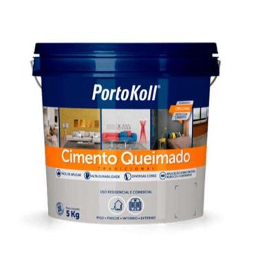 Imagem de Cimento Queimado Portokoll 5Kg Geada