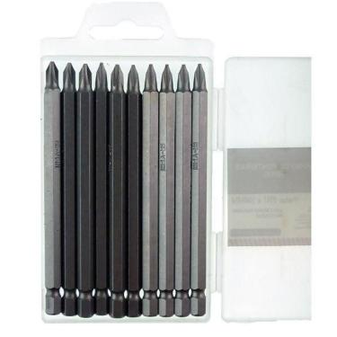 Imagem de Jogo 10 Bits Ponta Phillips 1 Parafusadeira 100Mm Starfer