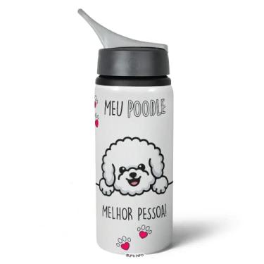 Imagem de Garrafa Squeeze NK - Meu Poodle, melhor pessoa!