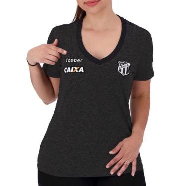 Imagem de Camisa Topper Ceará Oficial Concentração 2018 Feminina