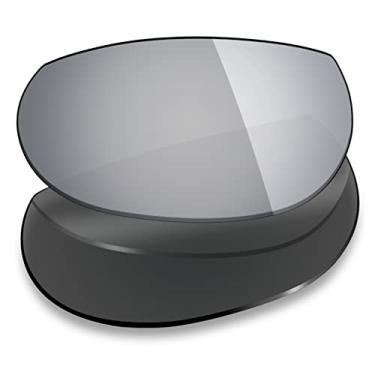 Imagem de Mryok Lentes de reposição polarizadas para torradeira Smith – Titânio prateado