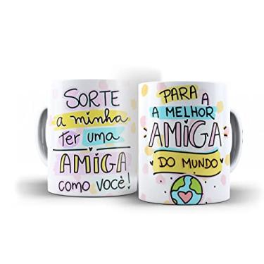 Imagem de Caneca Sorte a Minha ter uma Amiga como Voc?