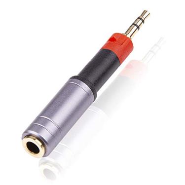 Imagem de Adaptador de entrada de fone de ouvido compatível com plugue Audio-Technica ATH-M40X ATH-M50X ATH-M60X ATH-M70X, Sennheiser HD518 HD558 HD595 HD595 HD598se HD569 HD579 HD599-plugue de 2,5 mm para 3,5 mm
