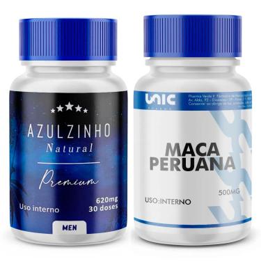 Imagem de Azulzinho Natural + Maca Peruana  500Mg - 30 Doses