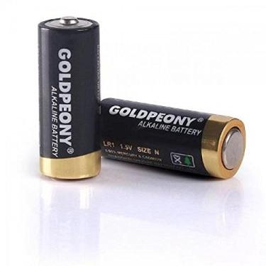 Imagem de Pilha Tamanho N 1, 5V 900mAh Shrink GOLDPEONY, Goldpeony, LR1, N/DISP