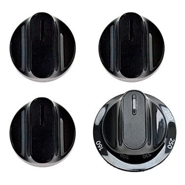 Imagem de Botão Manipulo Fogão Original 4 Peças