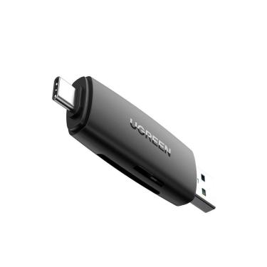 Imagem de Leitor De Cartões Ugreen Cm304 2-in-1 Usb-a & Usb-c