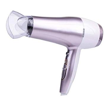 Imagem de Secador de cabelo de salão profissional de 2200 W, poderoso secador de cabelo iônico negativo, secador de cabelo de calor infravermelho de motor CA de baixo ruído com bico de ar, secador de cabelo