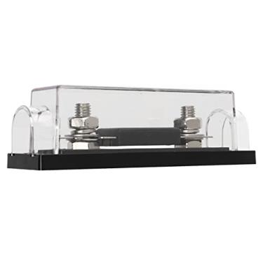 Imagem de Fusíveis de áudio de Carro, Suportes de Fusíveis de áudio de Carro 150A de Vídeo ANL Conjunto de Blocos de Fusíveis Com 6 Fusíveis para Veículo Agrícola de Navio de Iate