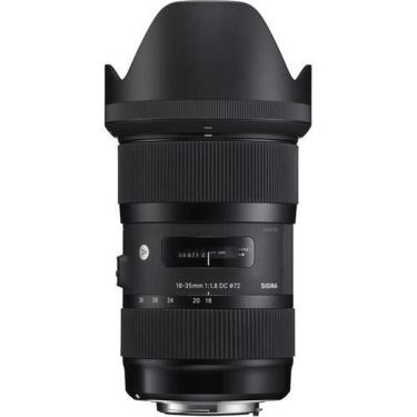 Imagem de Lente Sigma 18-35Mm F/1.8 Dc Hsm Art Lens Para Canon Ef