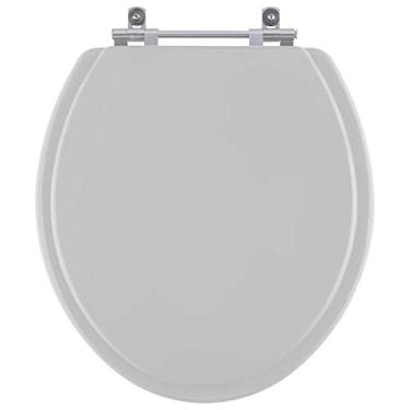 Imagem de Assento Sanitario Poliester Parati Cinza Claro para vaso Logasa